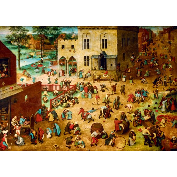 Zabawy dziecięce, Brueghel, 1560 (1000el.) - Sklep Art Puzzle